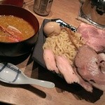 フスマにかけろ 中崎壱丁 中崎商店會1-6-18号ラーメン - フスカケ鉄砲麺A(2013/5)