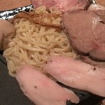 フスマにかけろ 中崎壱丁 中崎商店會1-6-18号ラーメン - フスカケ鉄砲麺A(2013/5)