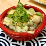 Stewed eel liver cheese