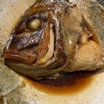 Boiled sea bream and Kabuto