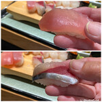 Uotoku - 上 キハダマグロ
                        下 真鯖
