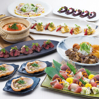 [Taste the taste of Hokkaido] Course with all-you-can-drink starting from 4,000 yen