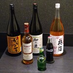 入谷鬼子母神門前のだや - 焼酎・ウイスキー・ソフトドリンク