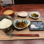 天ぷら 天介 - 土鍋ごはん＆味噌汁