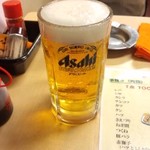 西口やきとん広場 - 生ビール