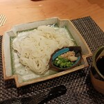 旬菜真柏 - 稲庭うどん