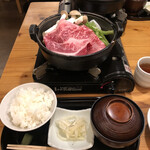 すき焼きと牛まぶし ももしき - 