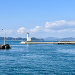 Minato Shokudou - 堀江港の灯台