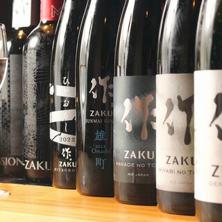 三重的品牌酒日本酒的“作品”種類豐富
