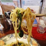 スマイルキッチン - こごみのパスタ