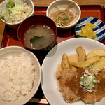 じゃんかい - 日替り定食　ヒレカツおろし醤油