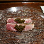 鈴田式 - メジマグロ。キャビア