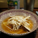 鈴田式 - 白子ワンタン・松茸スープ