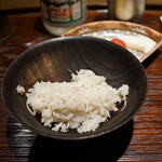 鈴田式 - カニご飯1杯目