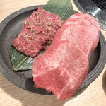 Shibuyayakinikufujimon - サービスランチ（ハラミ、タン塩）1280円税込