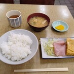 やまびこ食堂 - 朝の定食