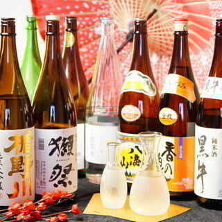 【喫煙席あり】獺祭をはじめとする銘柄日本酒をプレゼント☆