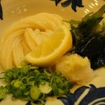 うどん工房悠々 - 綺麗な盛り　※2013年5月