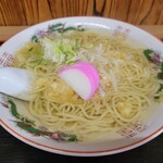 武蔵屋食堂 - 素ラーメン 550円