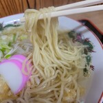 武蔵屋食堂 - 中ちぢれ麺