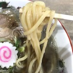 織しげ - あらがね（並）太麺　麺アップ