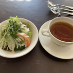 Resutoran Yokokawa - サラダ　スープ