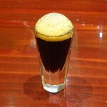 草喰 なかひがし - コーヒー：1ヶ月前に落とした水出しコーヒー