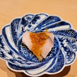 Sushi Tsubasa - 鰆のたたき、玉ねぎソース
