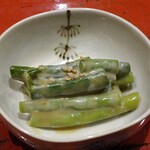 草喰 なかひがし - ささぎ（大角豆）の胡麻和え