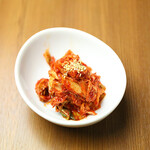 Various types of kimchi
