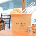 Quebom! Riverside Cafe e Bar - プレミアムジェラート〈ホワイトコーヒー〉400円
