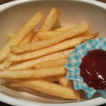 まっこす - お子さまラーメン定食のポテト