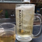 チャーシューラーメンの店 一喜 - 『ジンビームハイボール』メガ