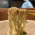 小麦そば 池 - もち姫を使用した手揉み麺