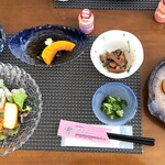 プチホテル アイリス - 料理写真:玉子焼きは熱々が後から登場