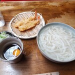 鶴喜 - 天ぷら釜揚げうどん