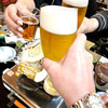 Nikouen - 生ビールで乾杯♪(*^^)o凵凵o(^^*)♪