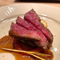 寿司 はせ川 心斎橋本店 - 強肴/国産牛ステーキ