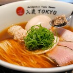 入鹿TOKYO 六本木 - 特製ポルチーニ醤油らぁ麺