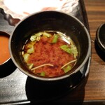 福寿館 - 味噌汁
