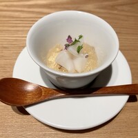 焼うおいし川  六本木凛華楼 - ★8前菜　水蛸、マグロ一番出汁のジュレ