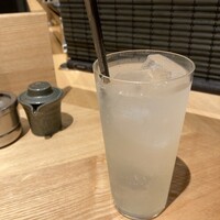 焼うおいし川  六本木凛華楼 - ☆7.5へベスソーダ