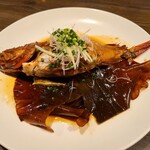 函館海鮮料理 海寿 - キンキの煮付け（６５７８円）