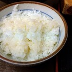 和茶房亀田 - 御飯、お代わり無料