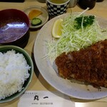 丸一 - 極上ロースかつ定食