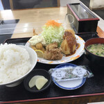 Oo Mori Tei - 大盛りＣ定食、ご飯５００g