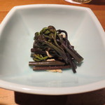 阿佐ヶ谷バードランド - 静岡のワラビのマリネ。