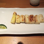 阿佐ヶ谷バードランド - 対馬のアスパラ焼き。