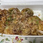 たこ一 - (料理)たこ焼 10個　プレーン