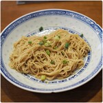 香港麺 新記 - つゆなし麺（香港麺） 300円